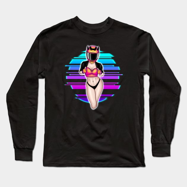 Wanna ride? Long Sleeve T-Shirt by Eleonora